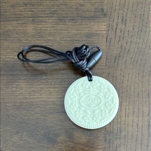 4/$20 Biscuit baby teething Necklace